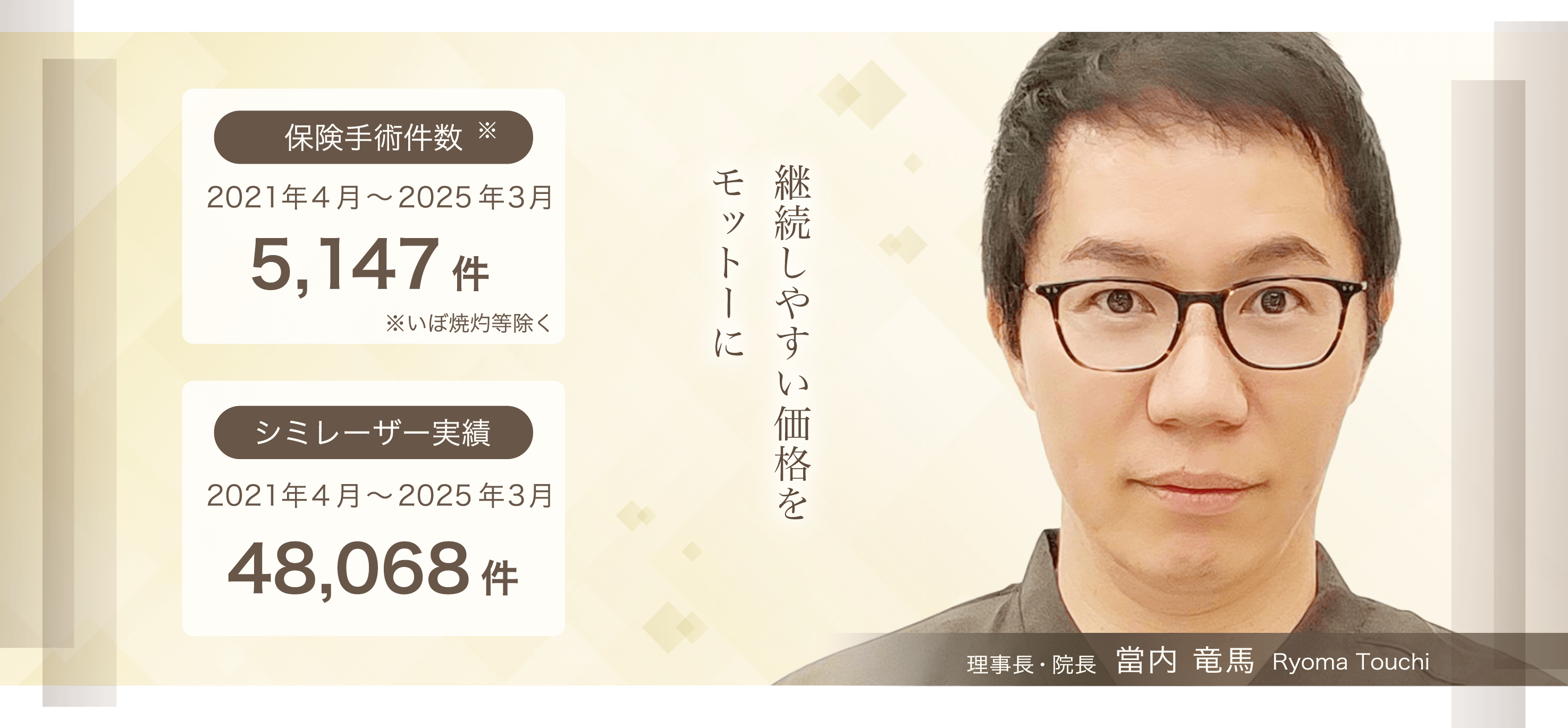 継続しやすい価格をモットーに